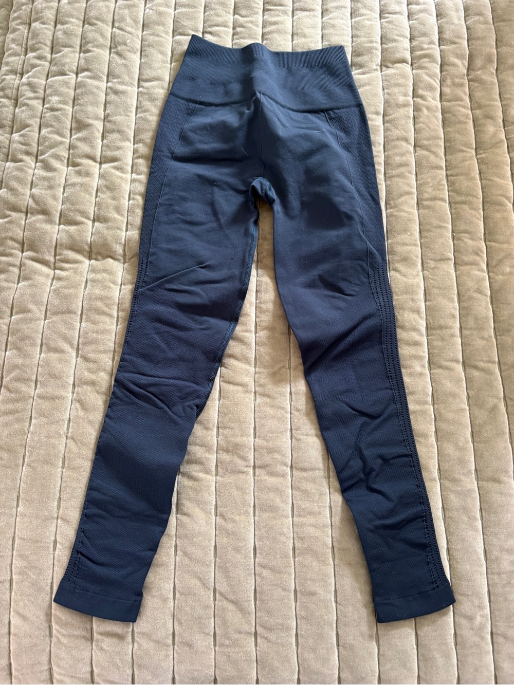 High-Waist Navy Active Leggings